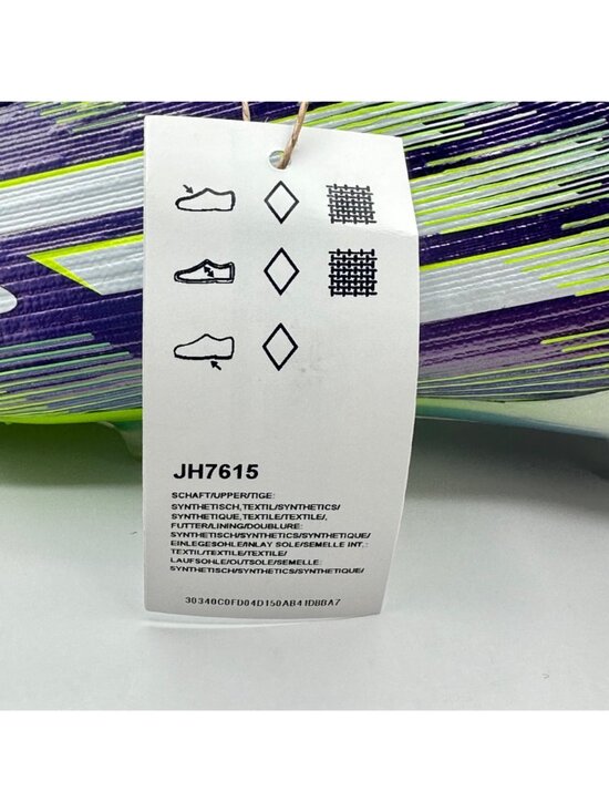 Men’s Adidas F50 Elite FG Firm Ground Soccer Cleats Purple Green Sz 9 JH7615 NEW main image 8